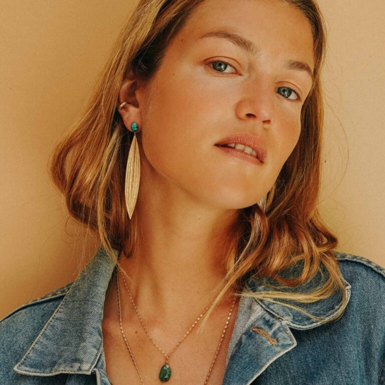 Boucles KINFOLK Turquoise