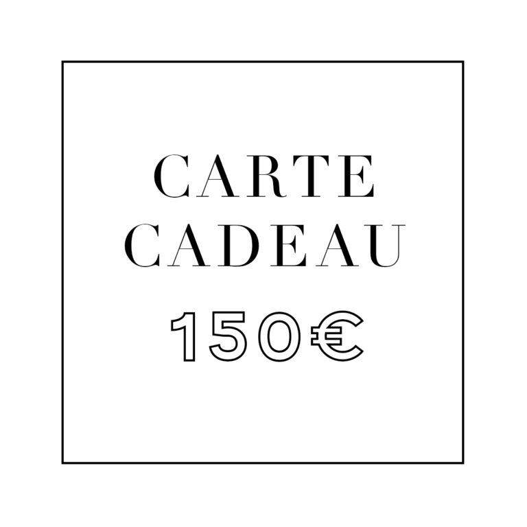 Carte Cadeau 150€