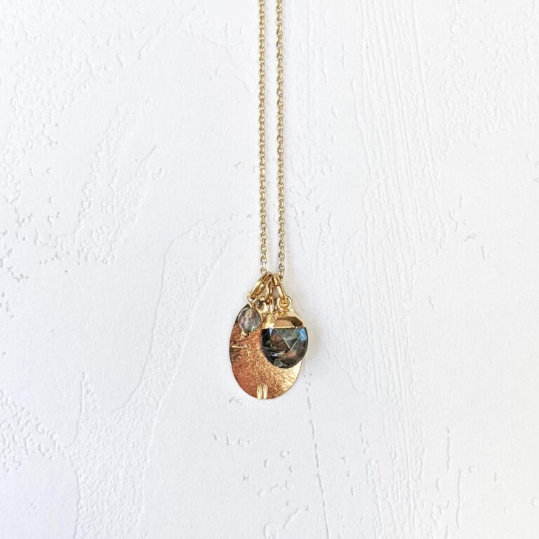 Collier IDAHO Labradorite