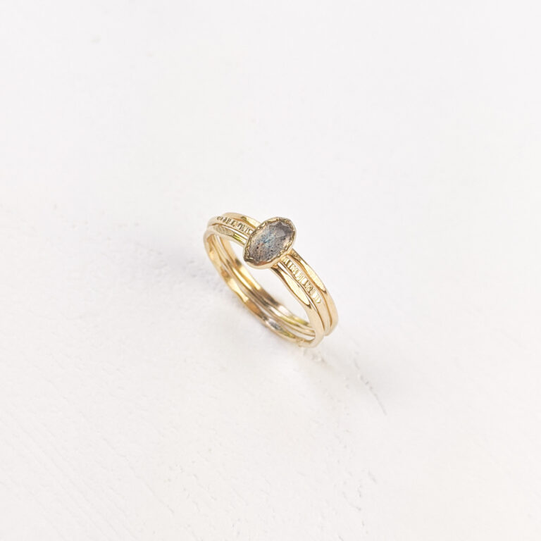 Bague MOKAYA Labradorite