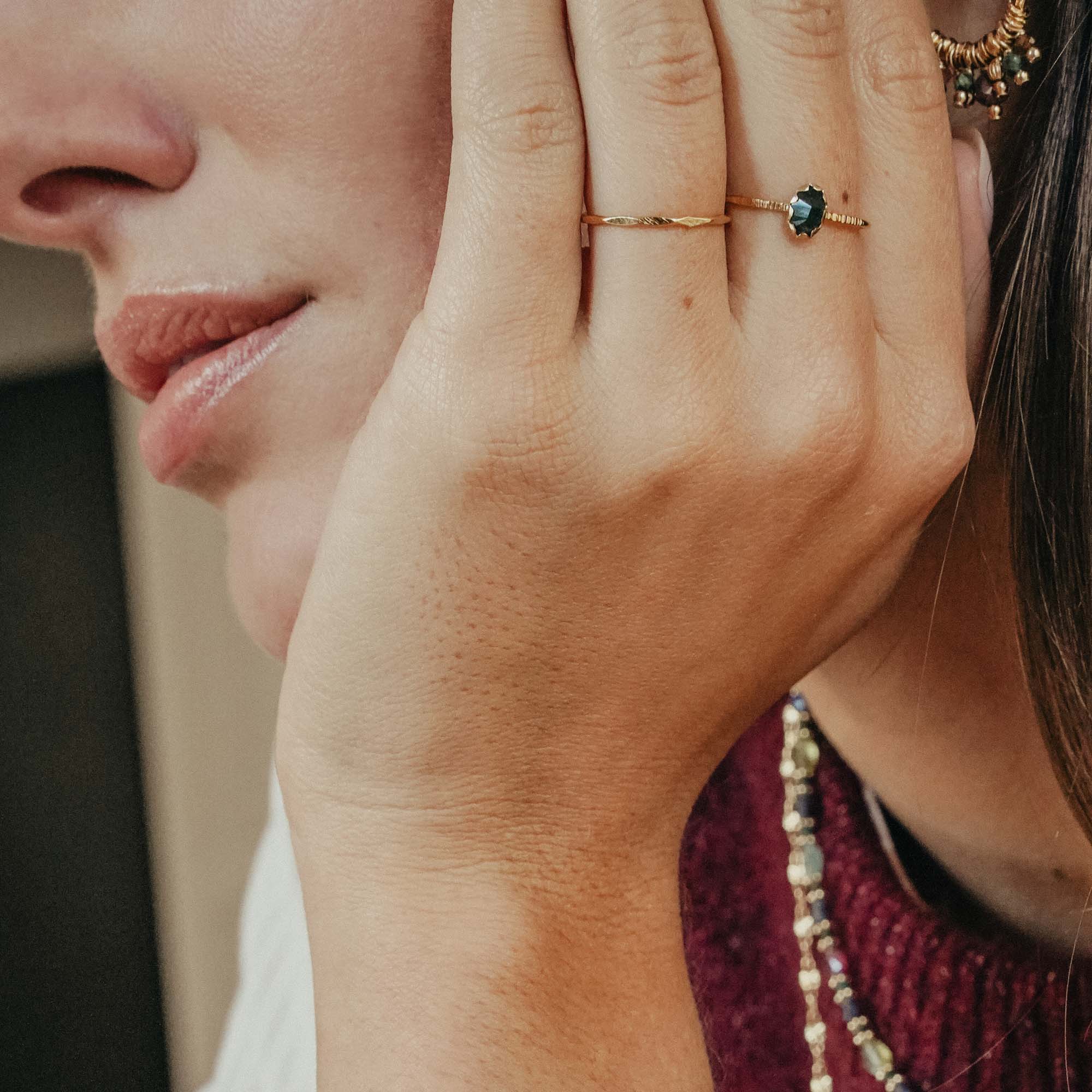 Bague KAYA Tourmaline Bleue