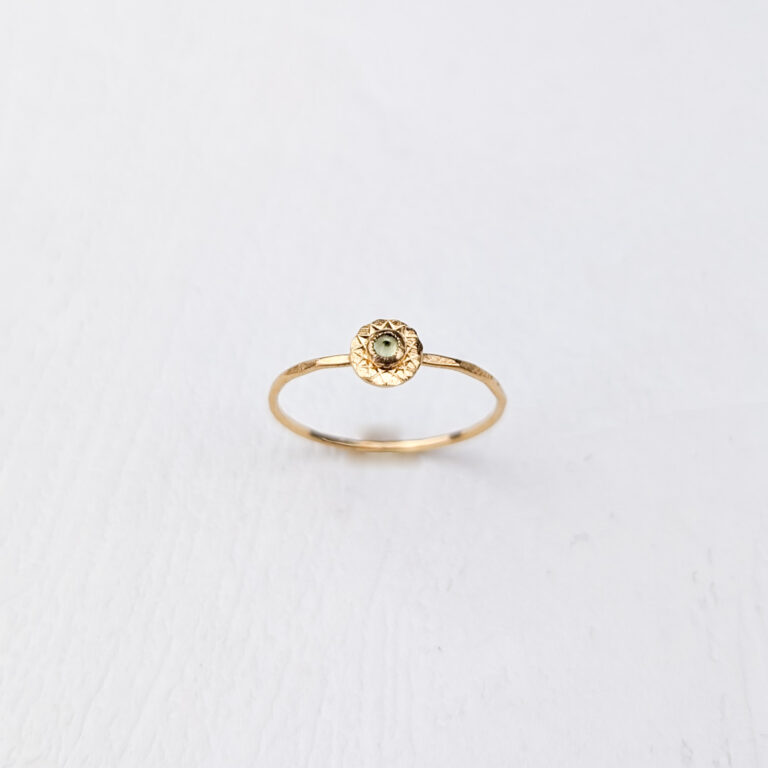 Bague CHIRICA Tourmaline Verte