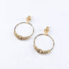 Boucles D'oreilles Pendantes - Plaqué Or