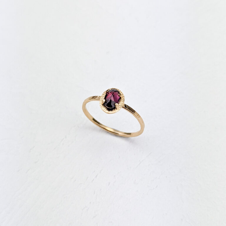 Bague MAYA Rhodolite