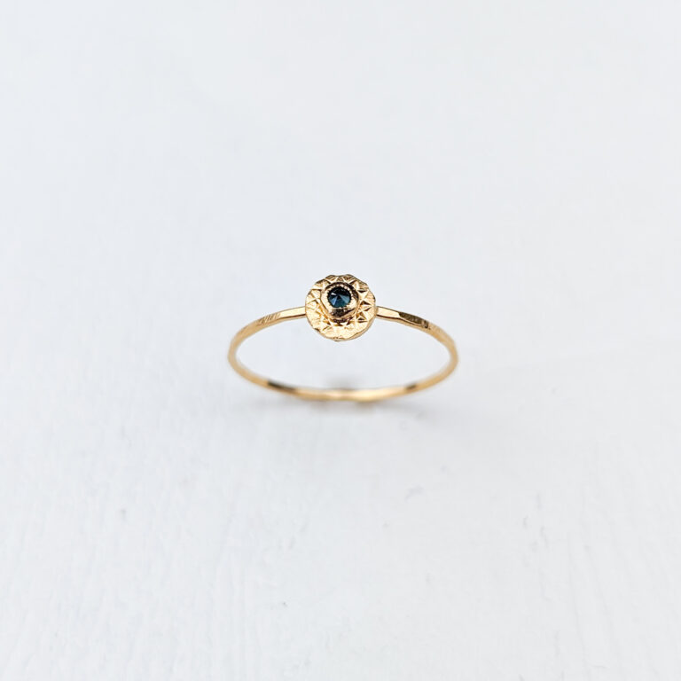 Bague CHIRICA Tourmaline Bleue