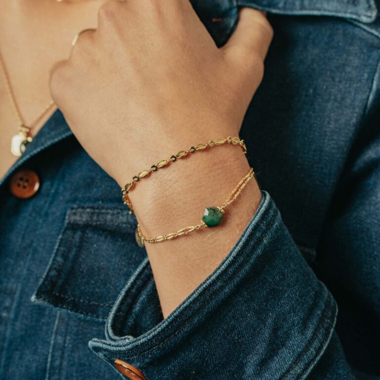 Bracelet TIKAL Emeraude