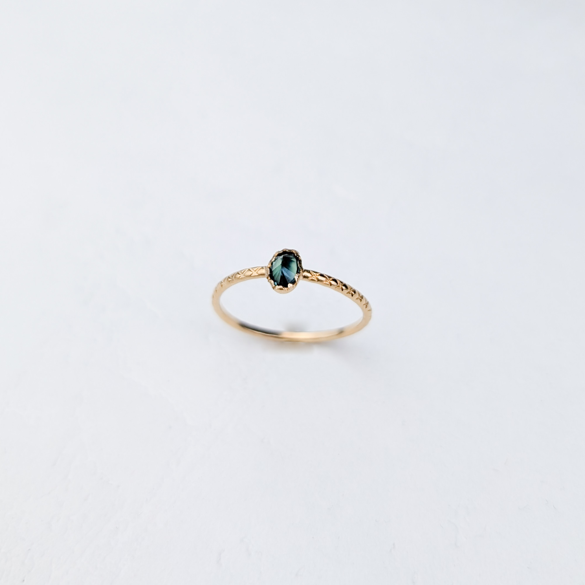 Bague FRIDA Bleue-Verte
