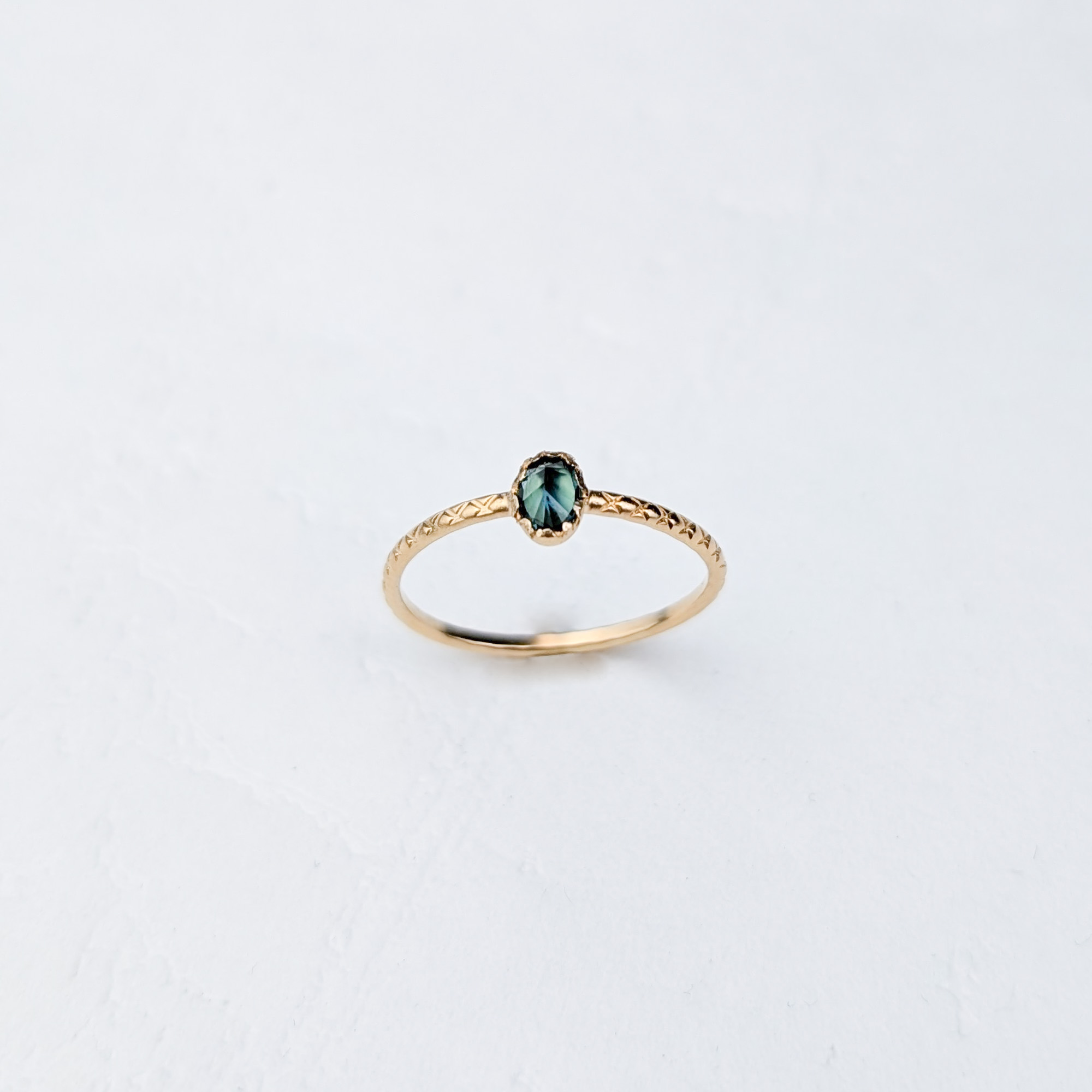 Bague FRIDA Bleue-Verte