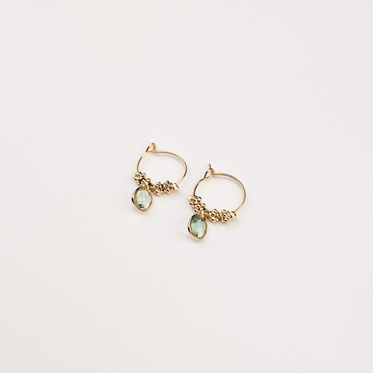 Boucles MIRISSA Topaze