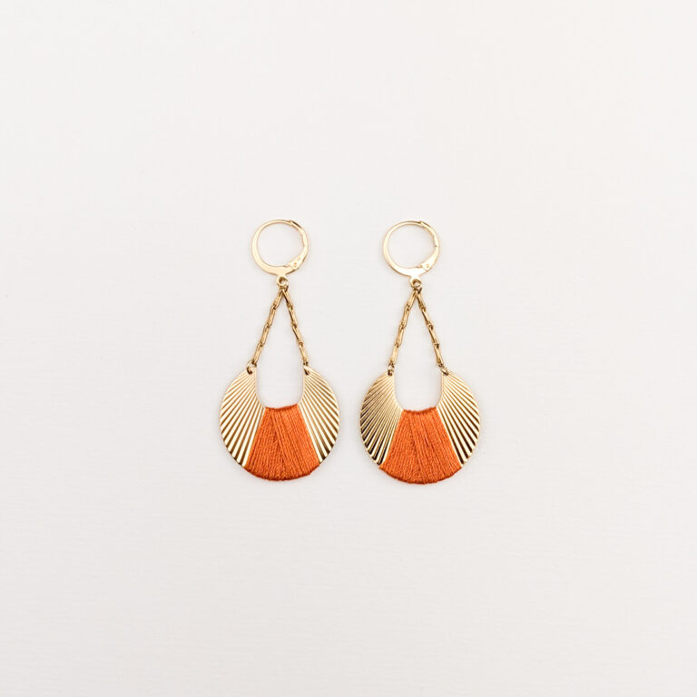 Boucles AZTEQUE Orange