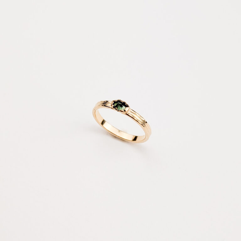 Bague MUMBAÏ Verte
