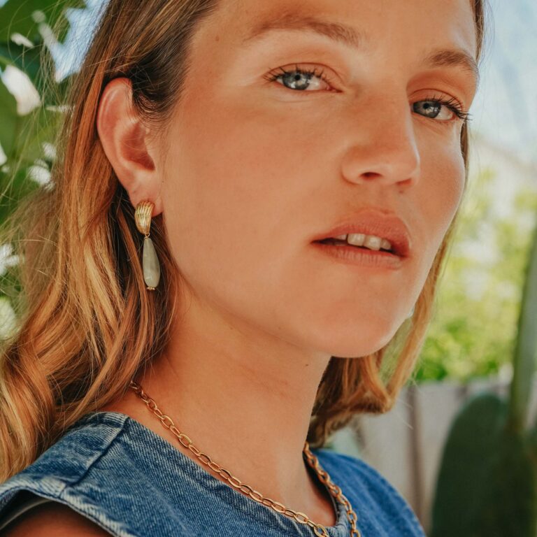 Boucles AMOS Aigue-marine