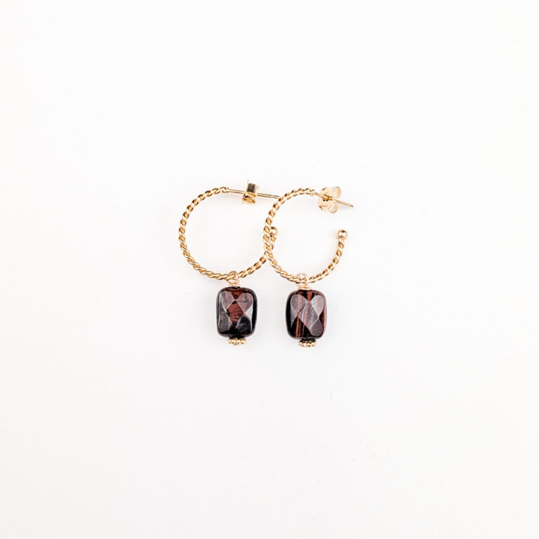 Boucles OAKLAND Oeil de Taureau